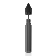 Dee Govind - 60ML PET Unicorn Bottle with CRC & Tamper Evident Seal (Solid Black with Solid Black Cap) 3 Dee Govind - 60ML PET Unicorn Bottle with CRC & Tamper Evident Seal (Solid Black with Solid Black Cap) 3